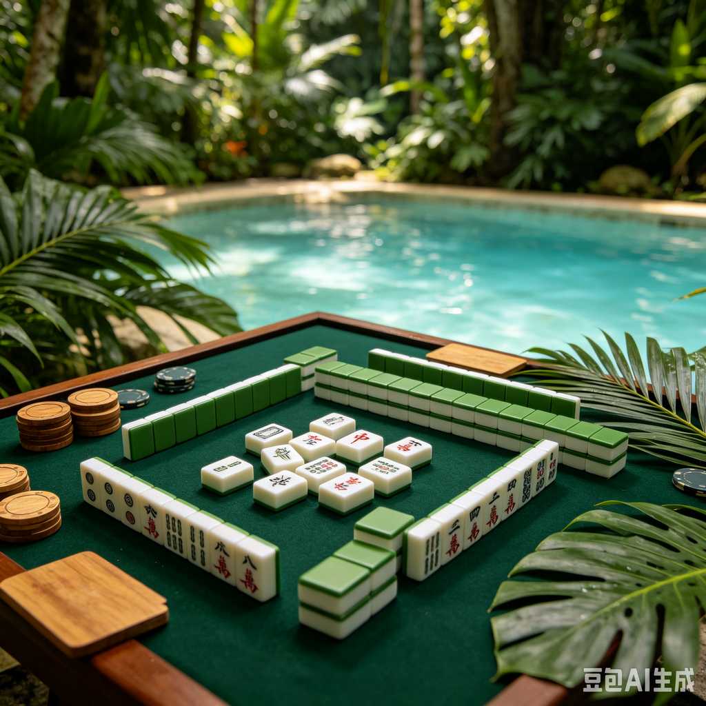 unique color mahjong tiles design