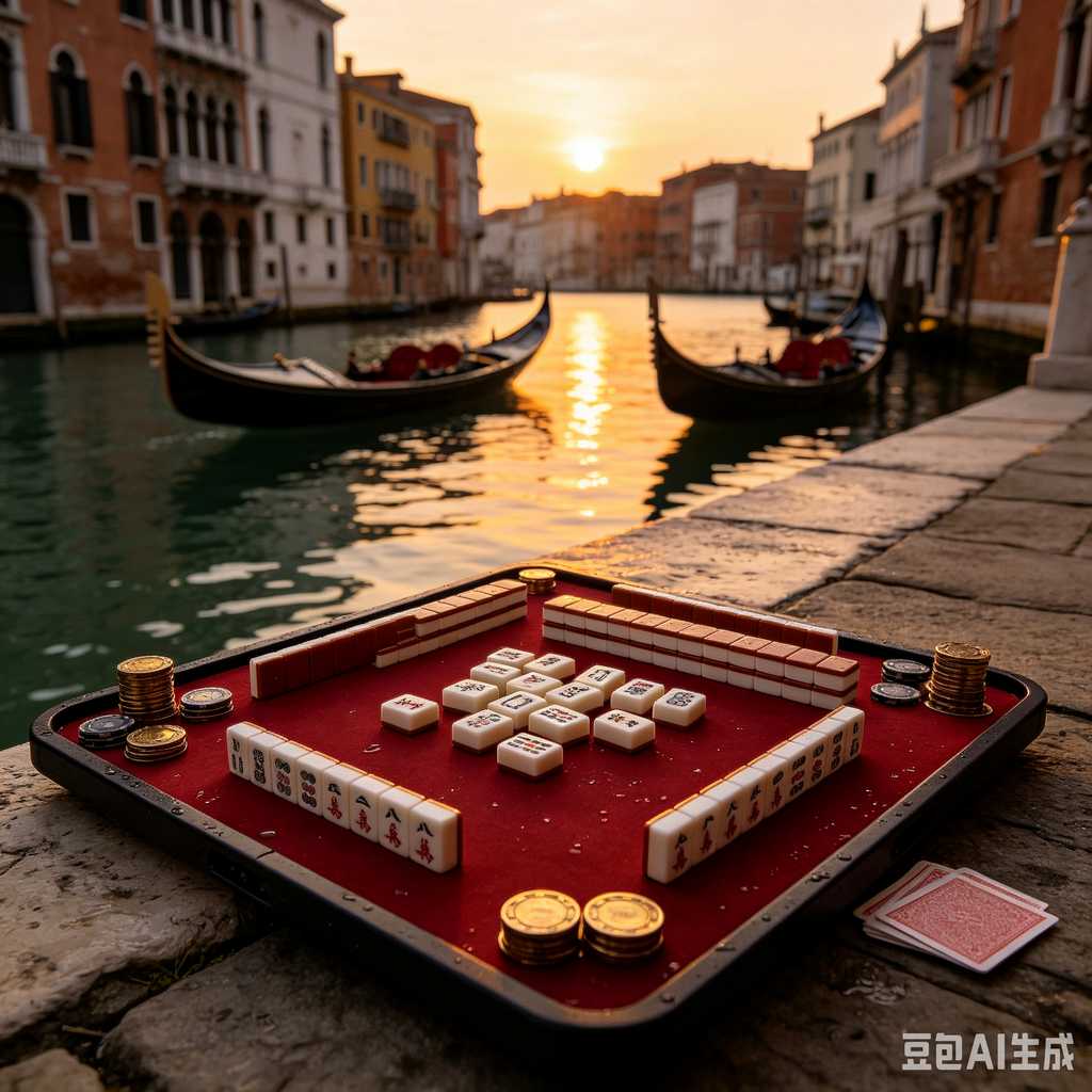 deep print mahjong set