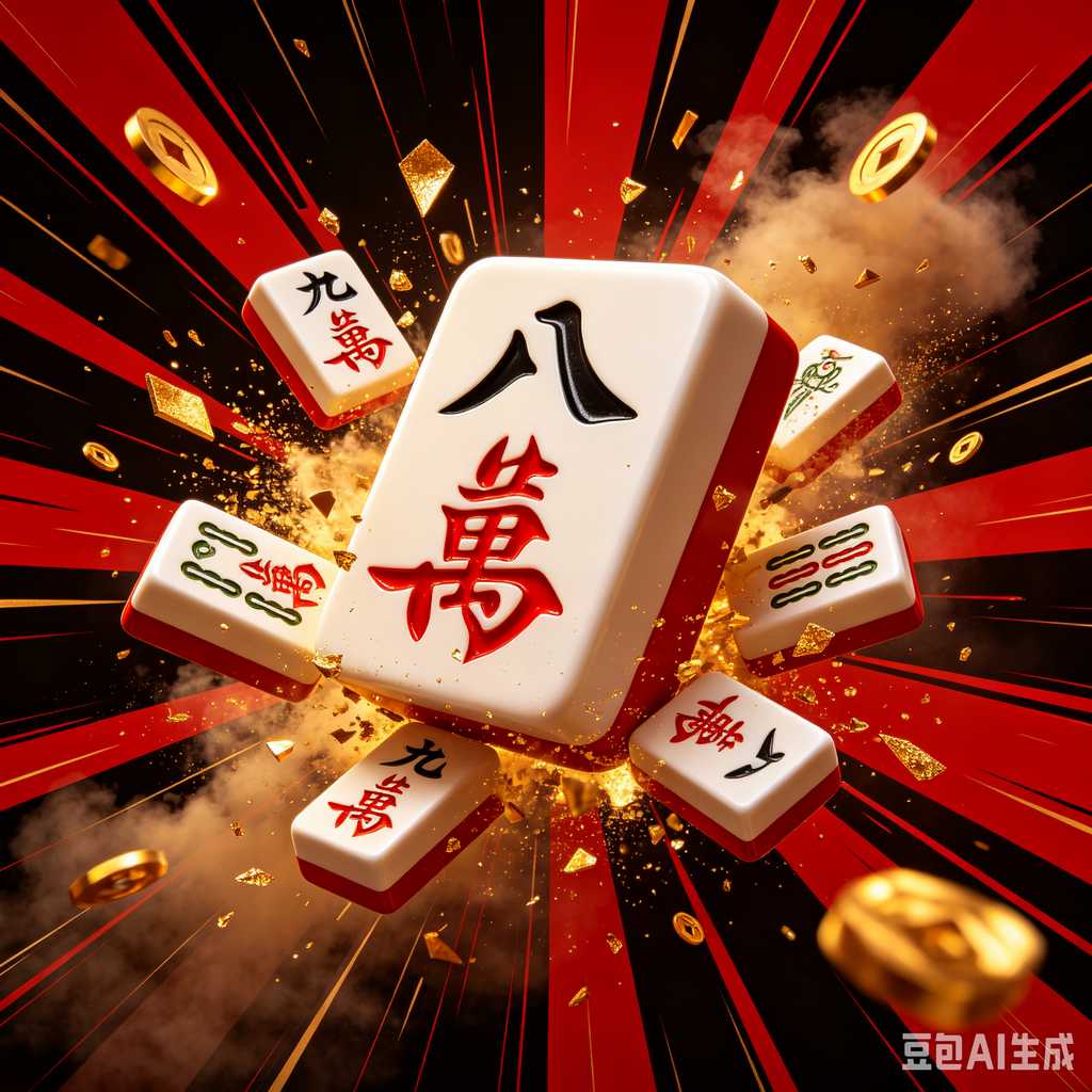 mahjong set for home entertainment