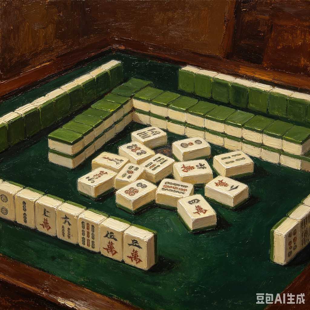 custom cartoon mahjong set
