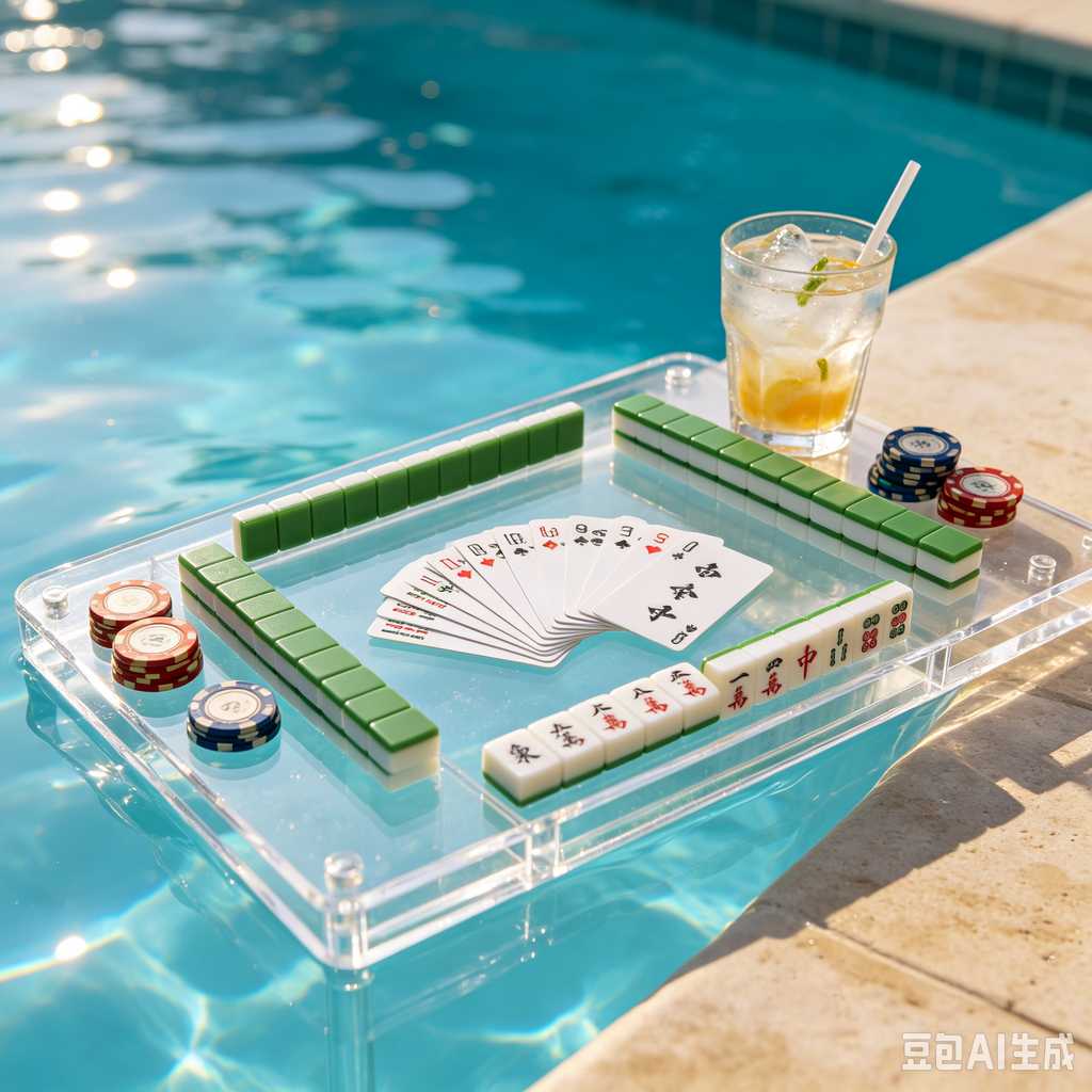 smooth print surface mahjong tiles