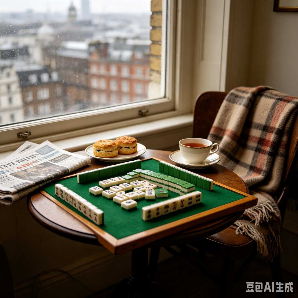 hd printed mahjong set