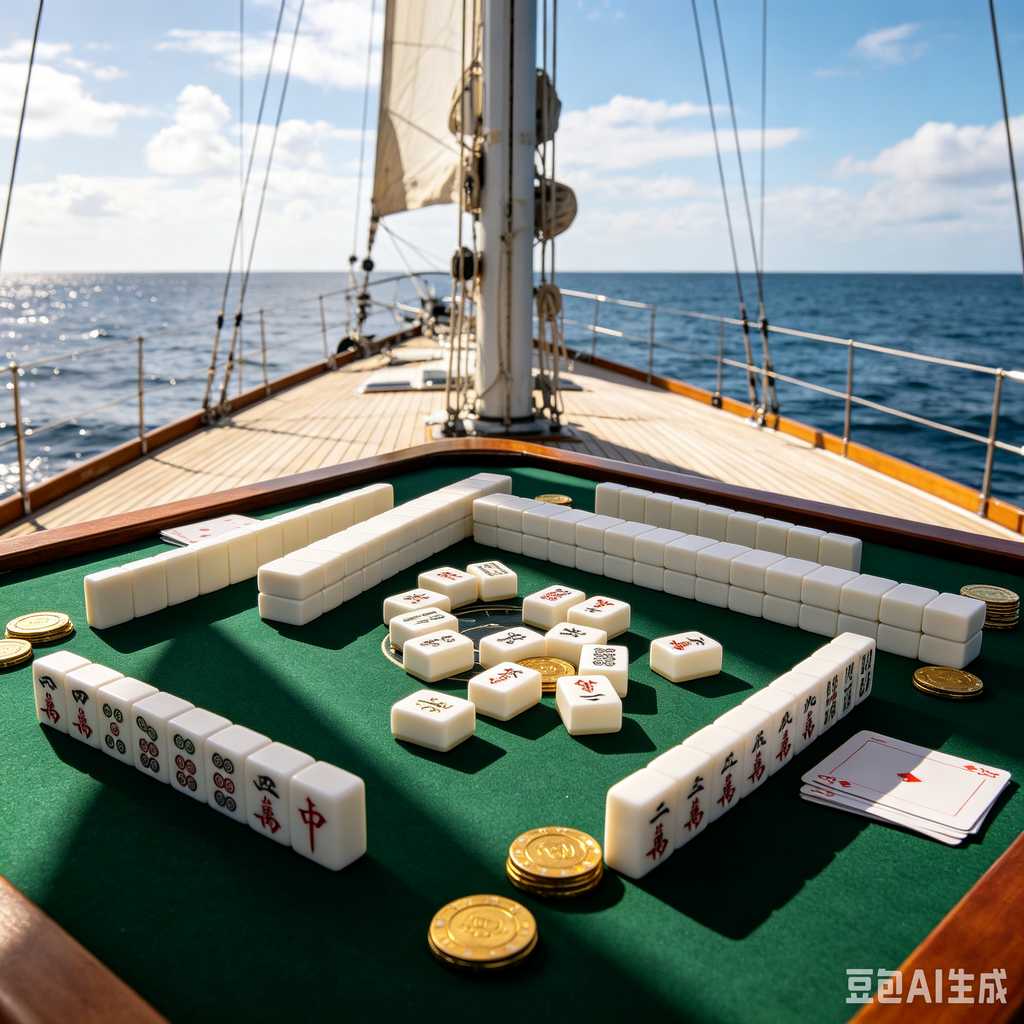 hand painted mahjong tiles
